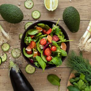 Food – Bowl With Vegetables Salad