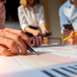 Business – Business People Analyzing Discussing