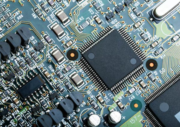 Technology – Closeup Electronic Circuit Board