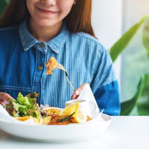 Food – Closeup Image Beautiful Asian