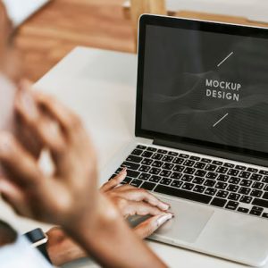 Business – Computer Screen Mockup