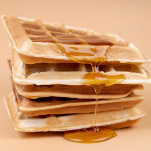Food – High Angle Waffle With