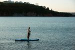 Sports – Long Shot Woman Paddleboarding