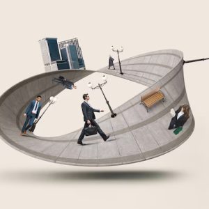 Business – Loop Business People Going