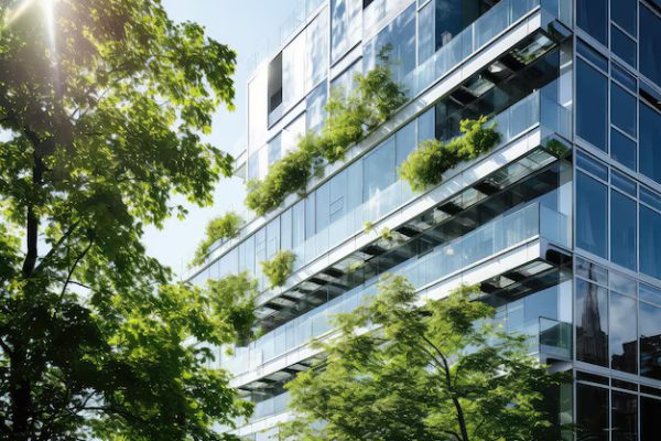 Business – Low Angle Fish Eye