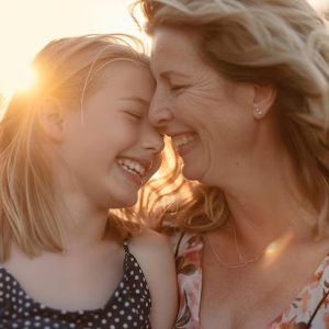 People – Mother Daughter Smile Smile