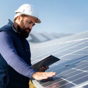 Technology – Person Near Alternative Energy