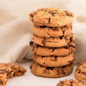 Food – Pile Cookies With Chocolate