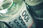 Business – Rolled Polish Zloty Banknotes