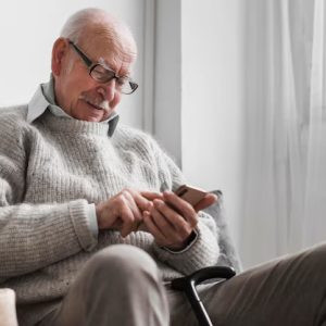 People – Side View Older Man