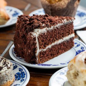 Food – Sliced Piece Delicious Chocolate