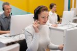 Business – Woman Working Call Center