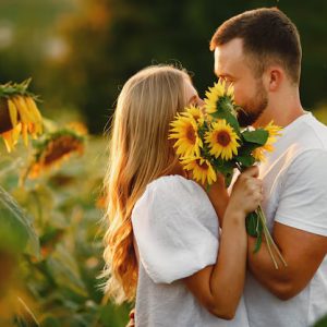 People – Young Loving Couple Is