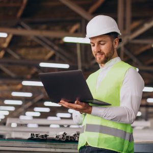 Technology – Young Man Engineer Working