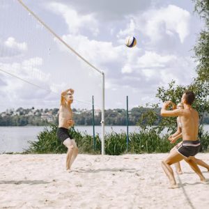 Sports – Young People Playing Volleyball
